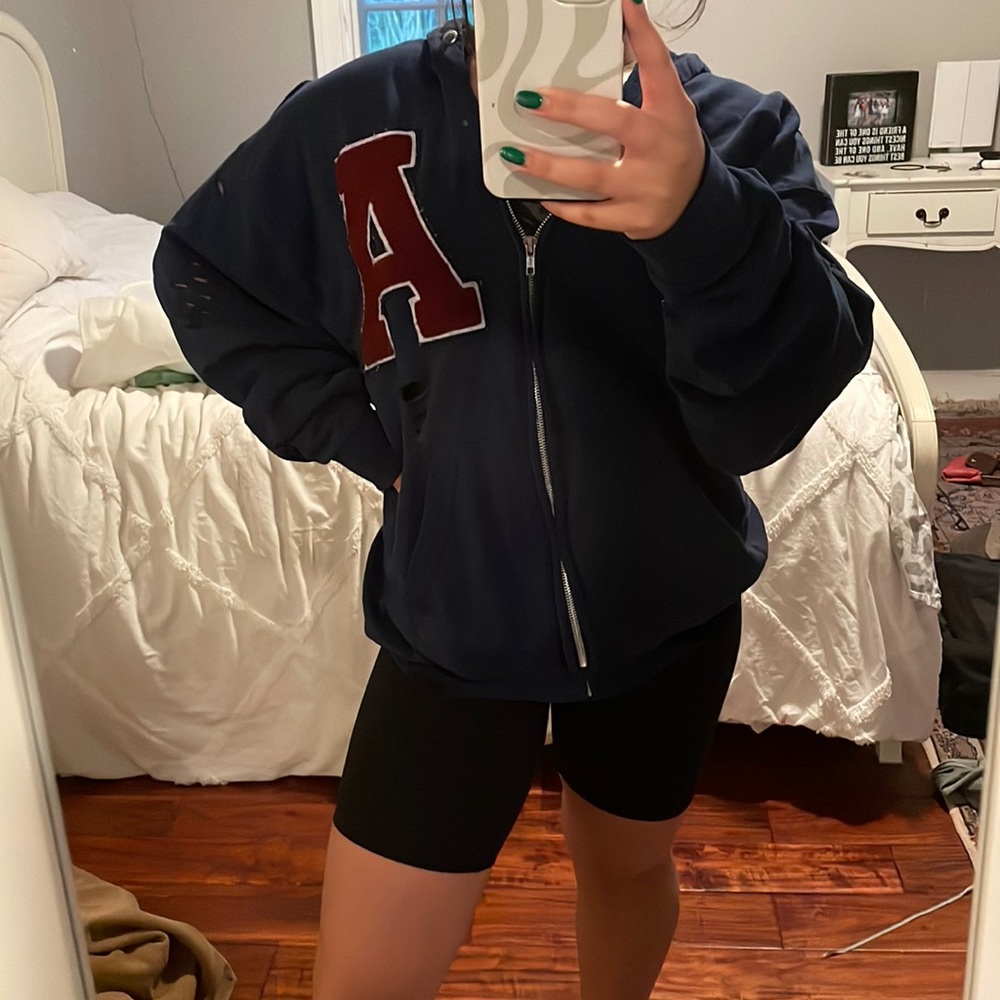 Zip-up hoodie from LF